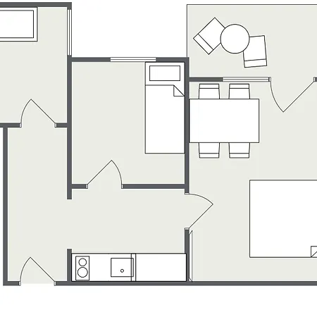 아파트 Haus Drobollach